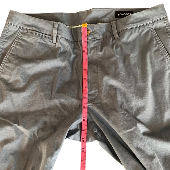 Bonobos Slim Chinos in Blue Men’s Size 35/30 - Picture 5 of 9